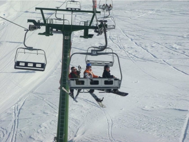  Sur le télésiège 